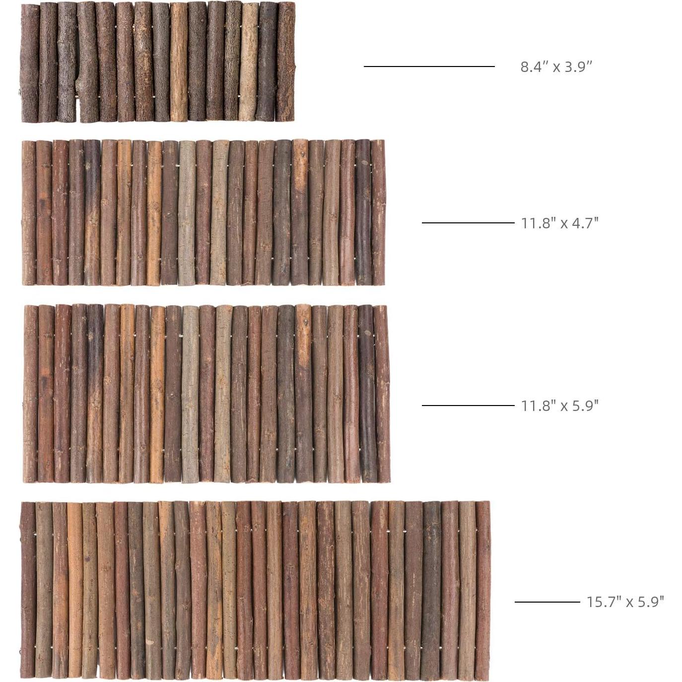 Puente de Escalera de Madera Niteangel 21.3x9.9cm para Hámsters