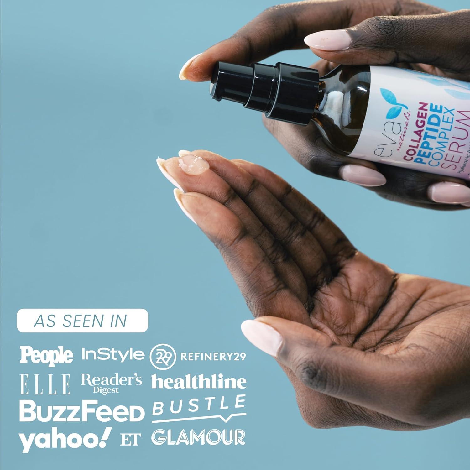 Suero de Péptidos de Colágeno Eva Naturals - Hidratante 60 ml