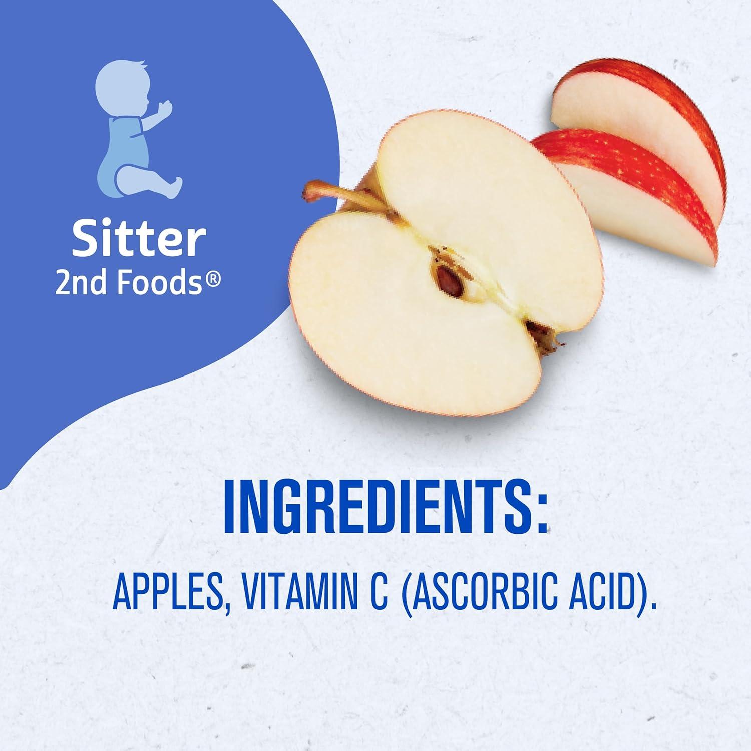 Gerber Comida para Bebés 2da Etapa Puré de Manzana 113g 2-Pack