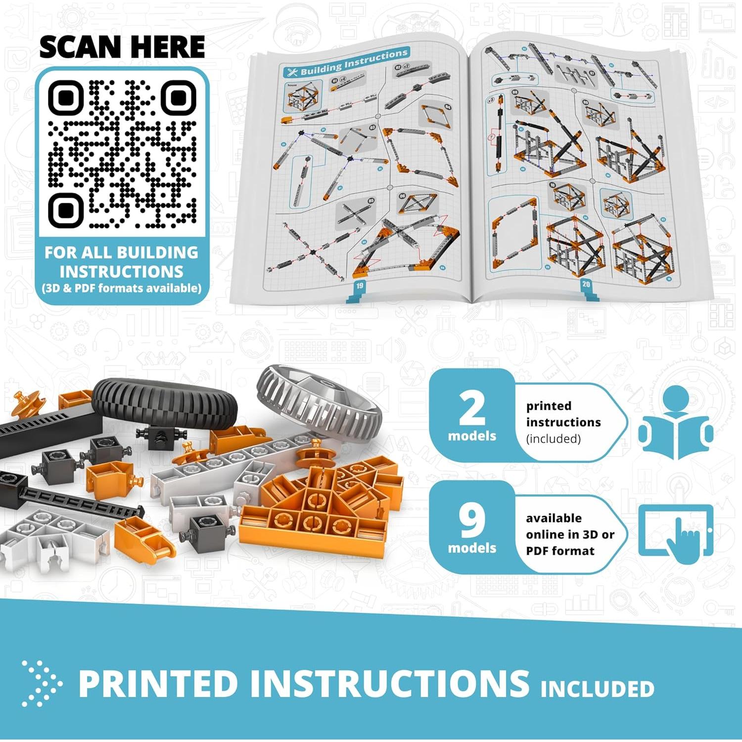 Set de Arquitectura Engino - Torre Eiffel y Puente de Sídney