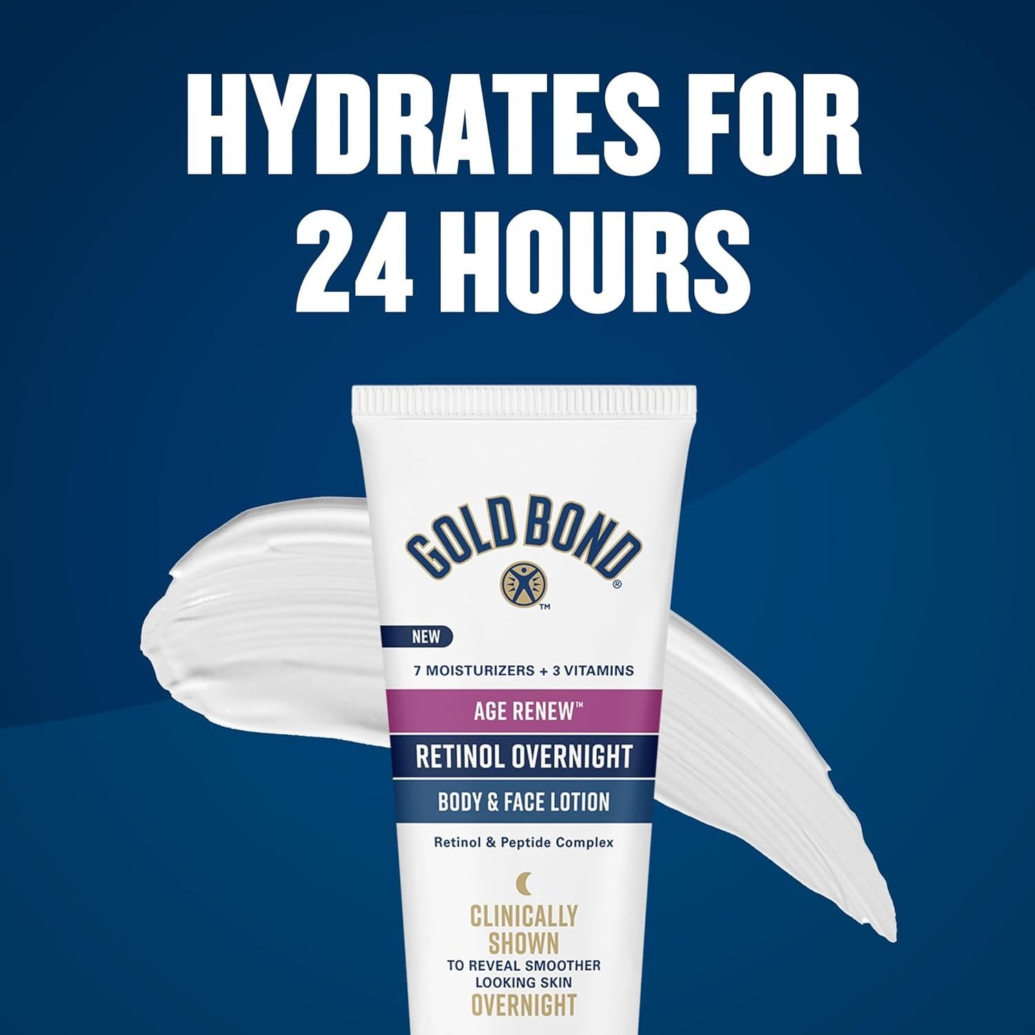 Loción Gold Bond Age Renew Retinol 198 ml Hidratante