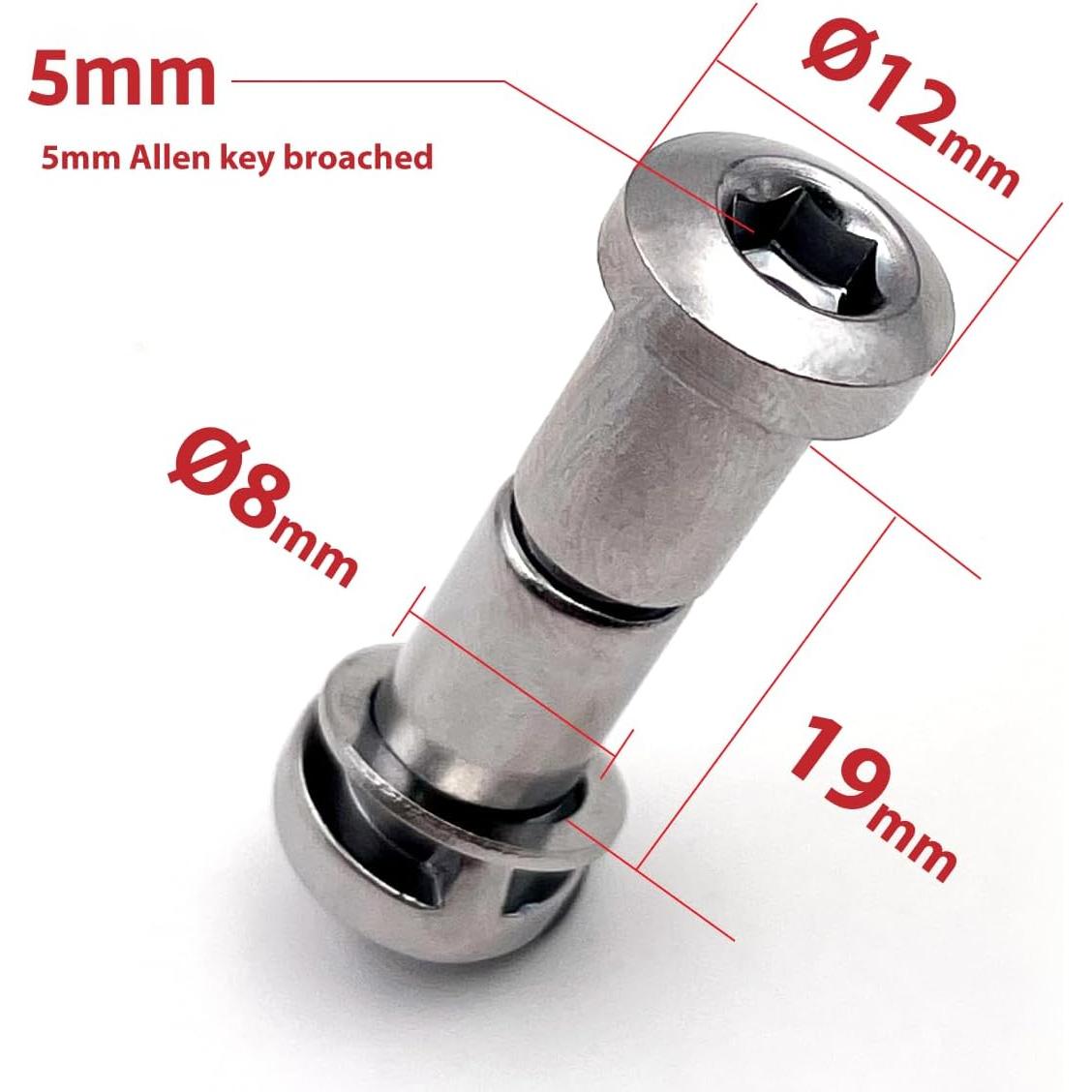 Tornillo de Sujeción M6 x 19mm ONIPAX - Acero Cr-Mo