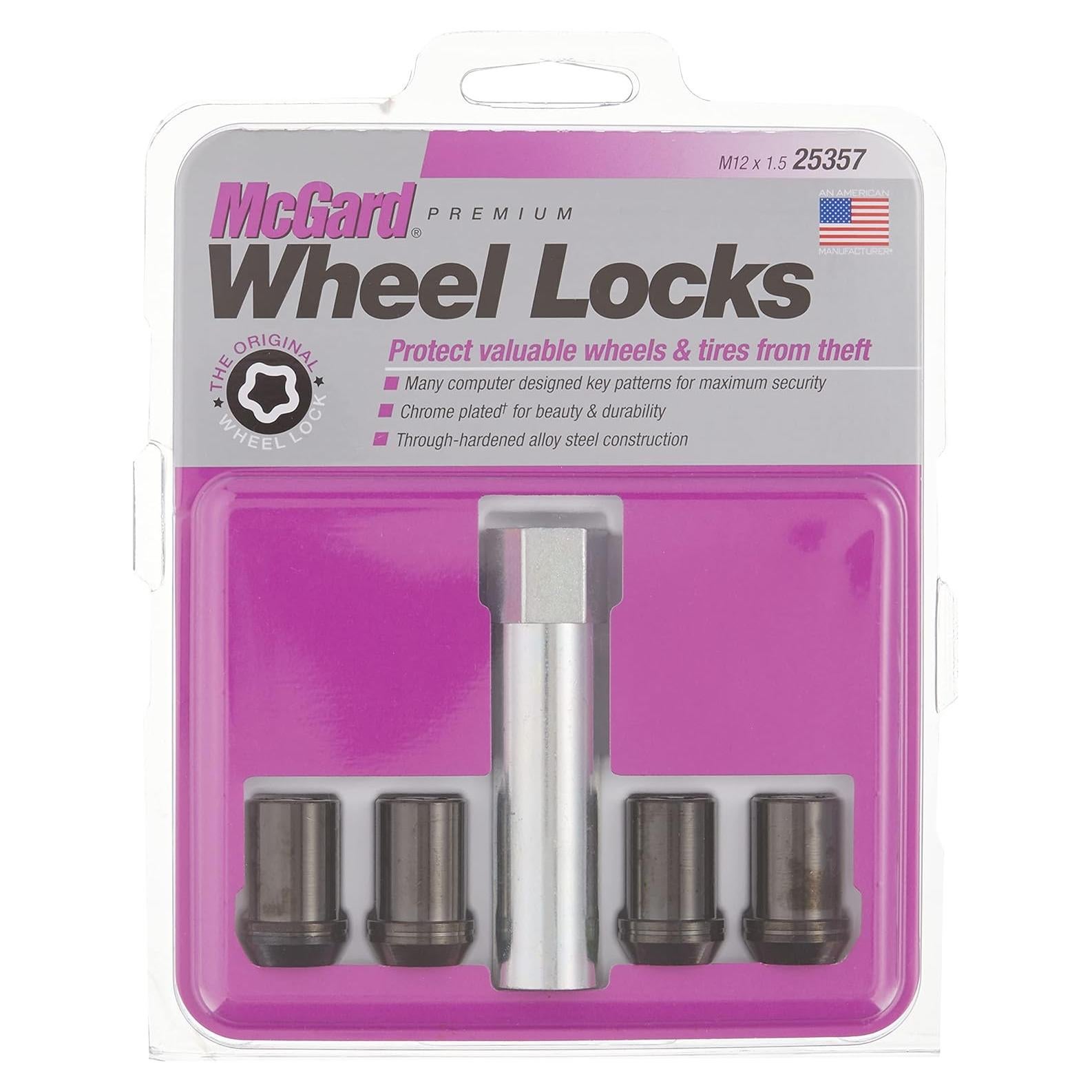 Cerraduras de Rueda McGard 25357 Cono M12 x 1.5 - Juego de 4