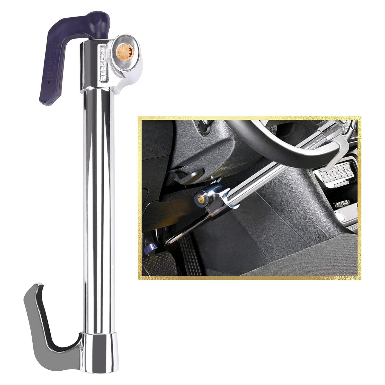 Candado Antirrobo Tevlaphee para Volante y Pedales 85.1 cm