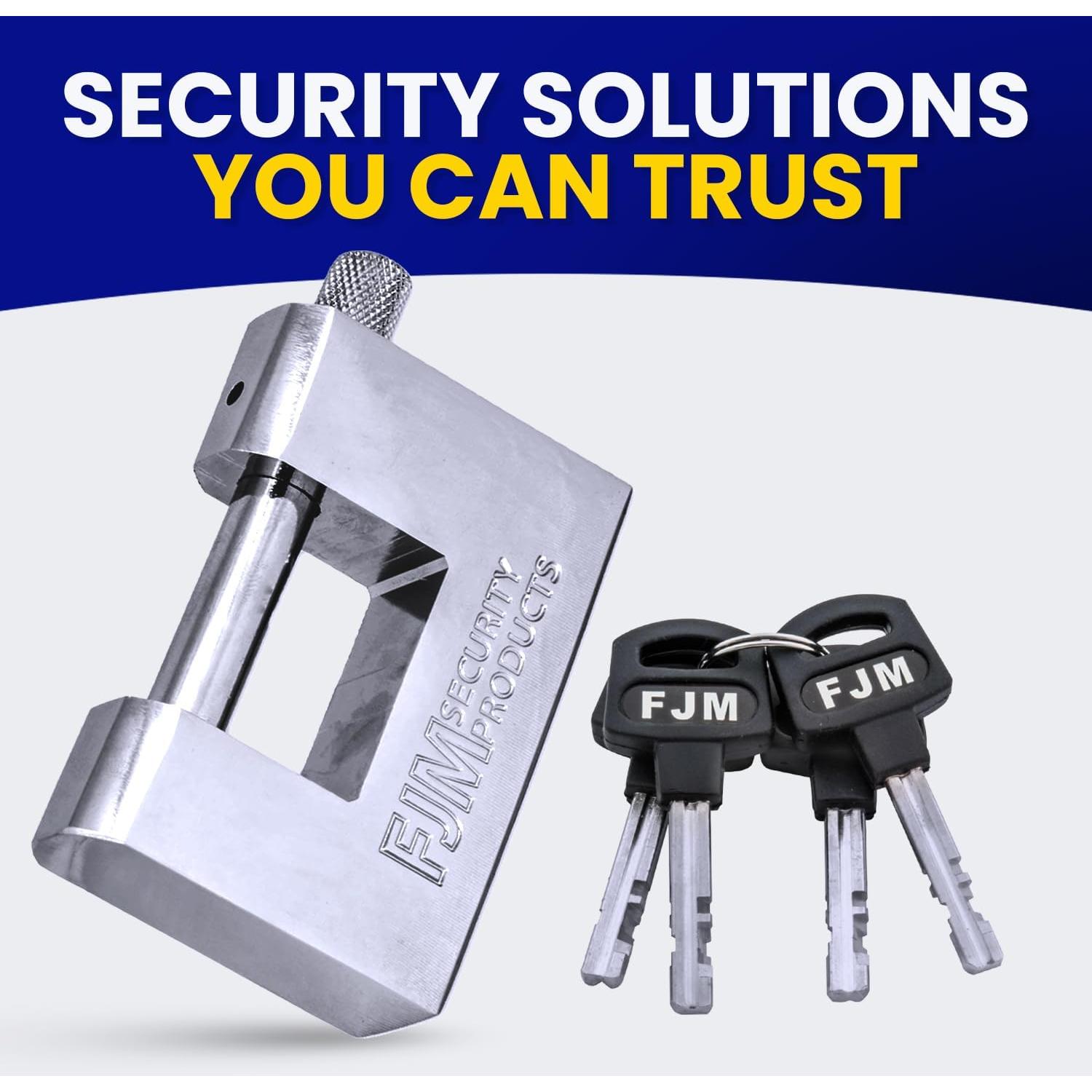 Cerradura de Alta Seguridad FJM SPSA80-CR-KD 7.94cm Llave Diferente