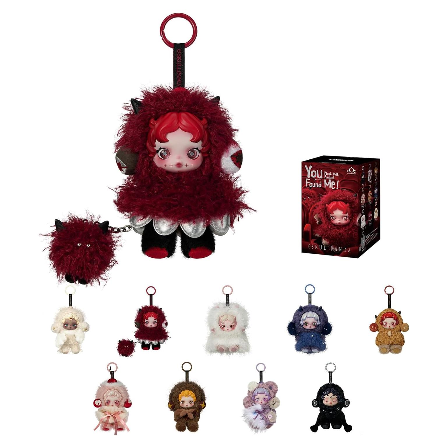 Muñeca de Peluche Colgante POP MART SKULLPANDA 13.5 cm