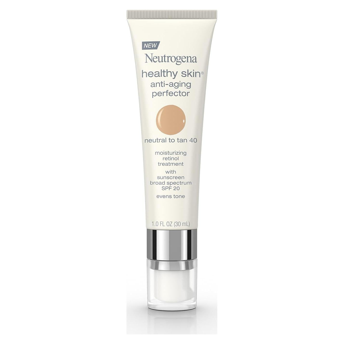 Hidratante Facial Tinte Neutrogena SPF 20 Antienvejecimiento