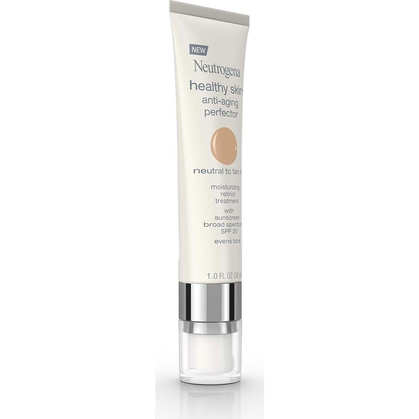 Hidratante Facial Tinte Neutrogena SPF 20 Antienvejecimiento