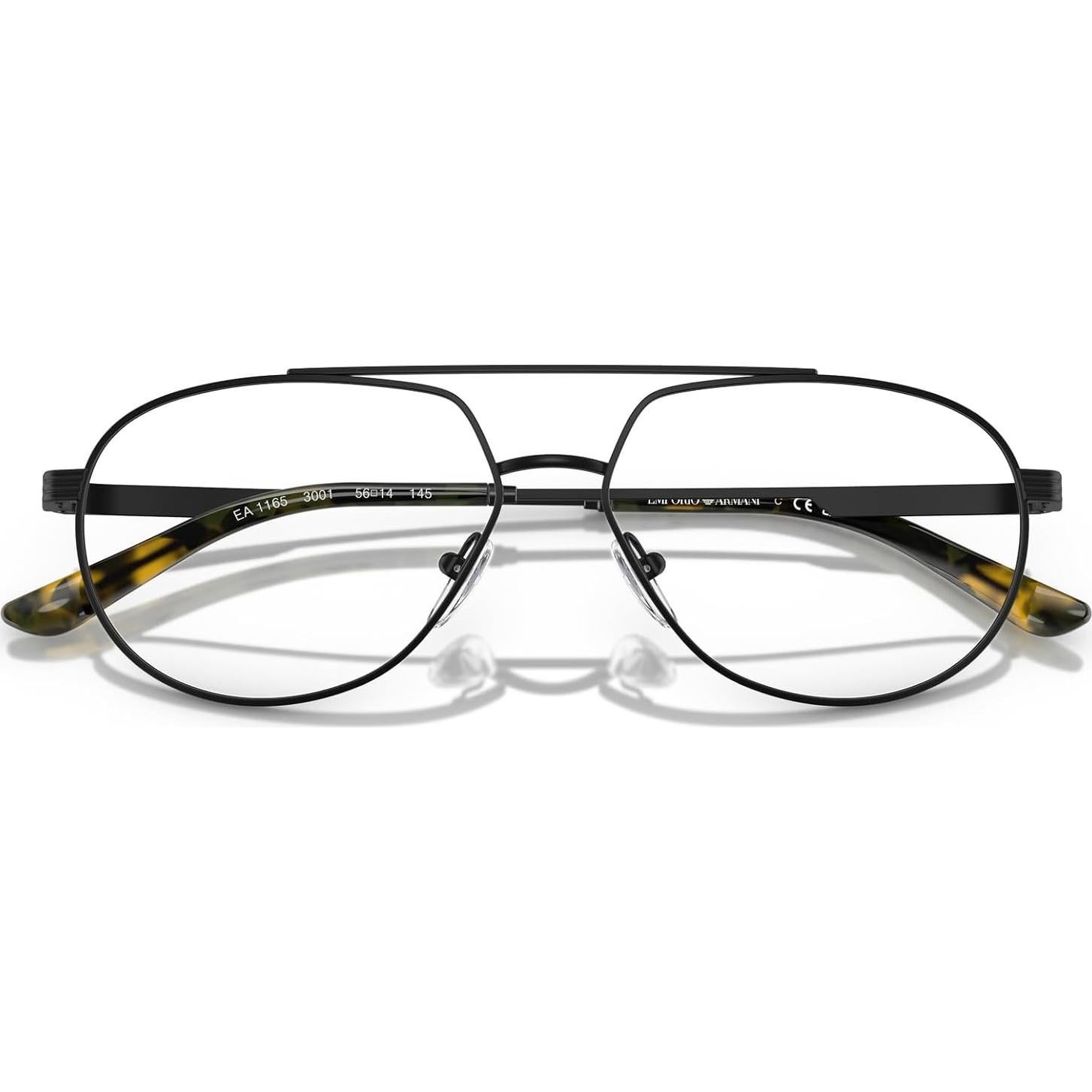 Gafas de Prescripción Emporio Armani EA1165 Negro Mate 54mm