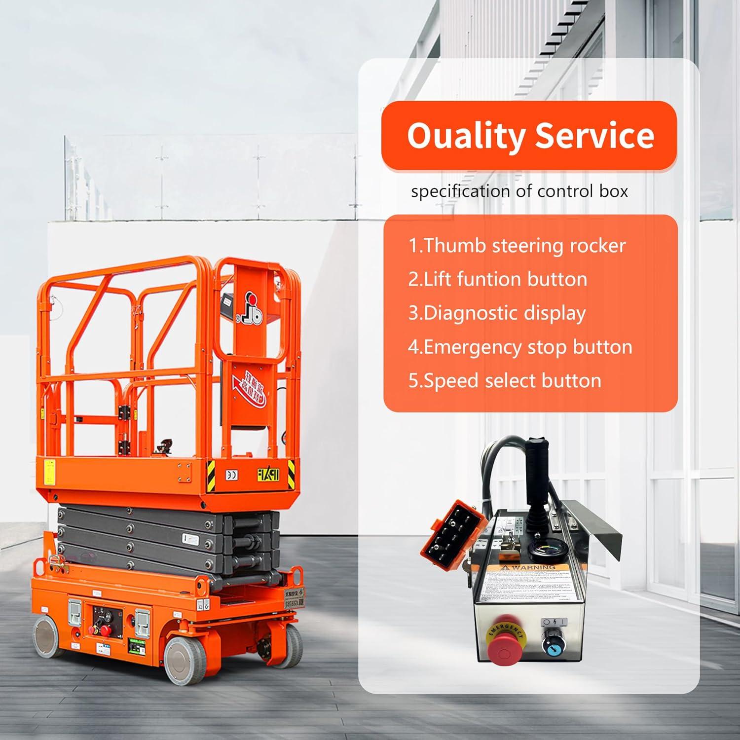 Caja de Control Elevador Tijera SkyJack SJIII 116063 38x34x20cm