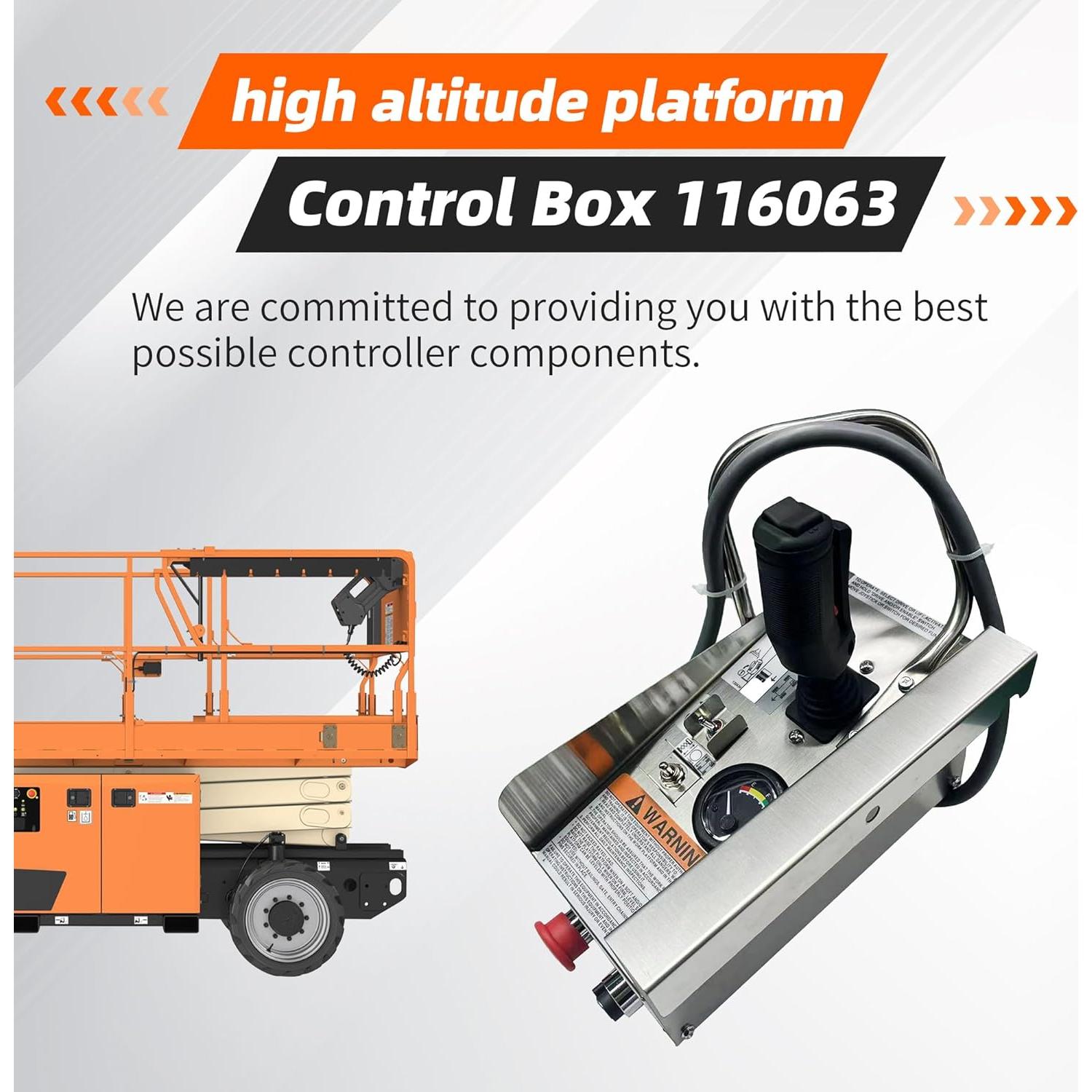 Caja de Control Elevador Tijera SkyJack SJIII 116063 38x34x20cm