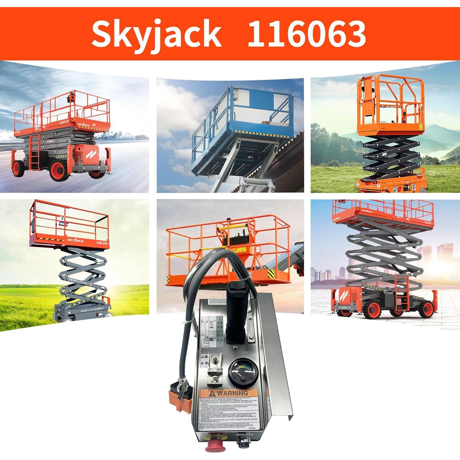 Caja de Control Elevador Tijera SkyJack SJIII 116063 38x34x20cm