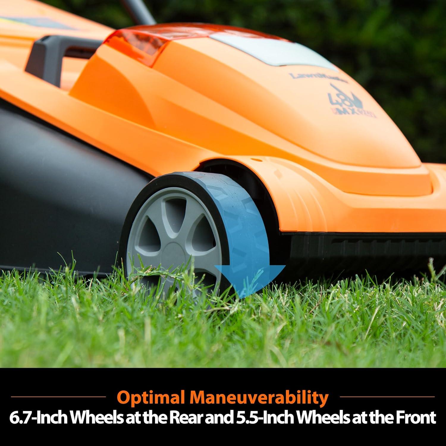 Cortadora de Césped Sin Cable LawnMaster 48V 15" con Batería