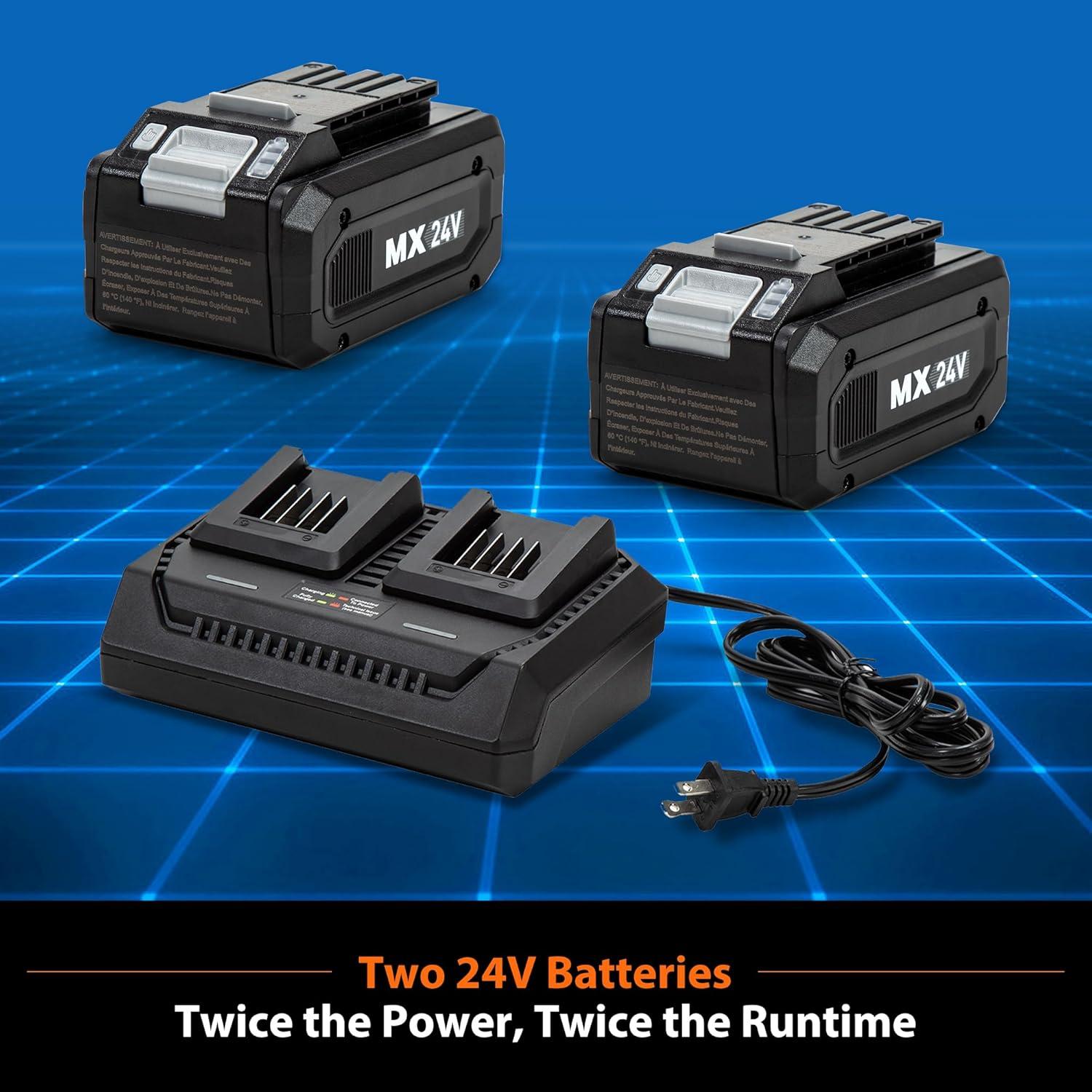 Cortadora de Césped Sin Cable LawnMaster 48V 15" con Batería