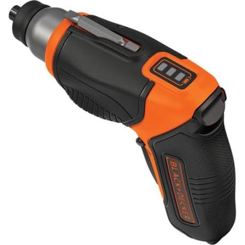 Destornillador Inalámbrico Black+Decker 4V MAX Recargable 42 Piezas