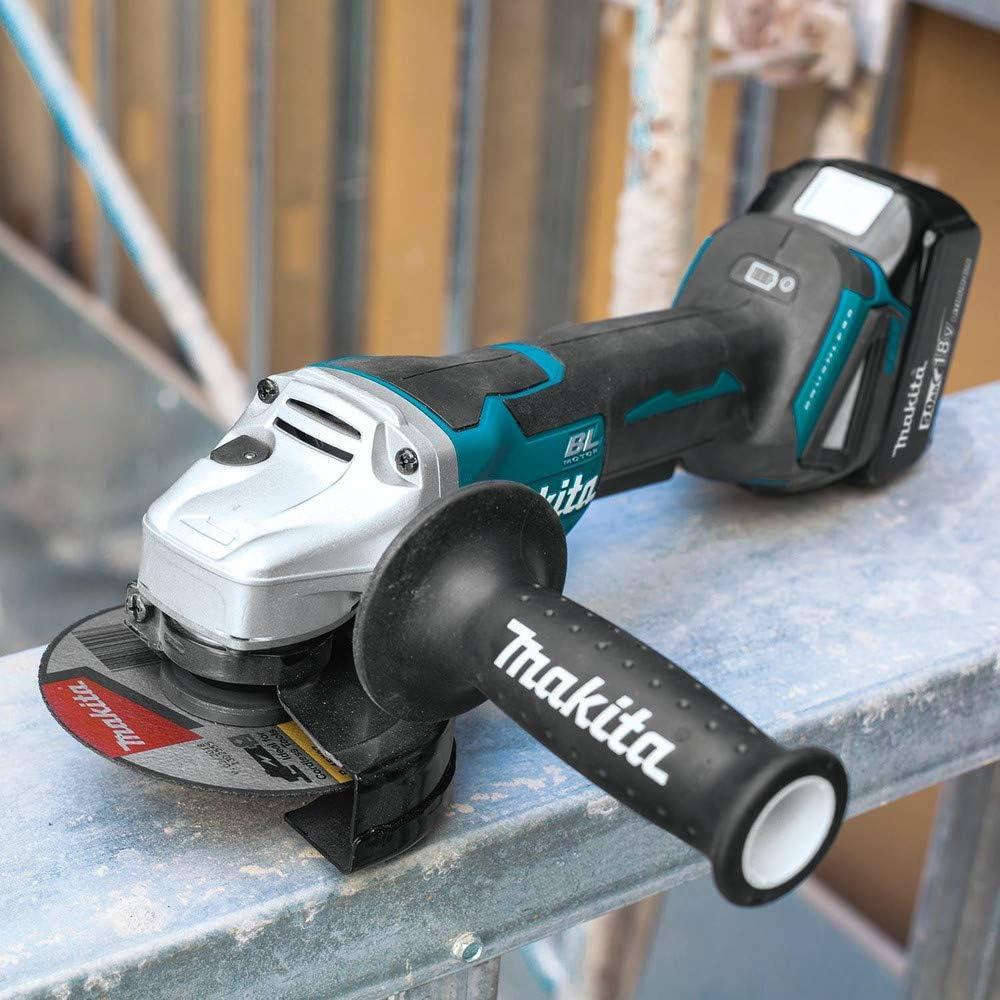 Amoladora Angular Makita XAG11T 18V 5" con Kit y Freno Eléctrico