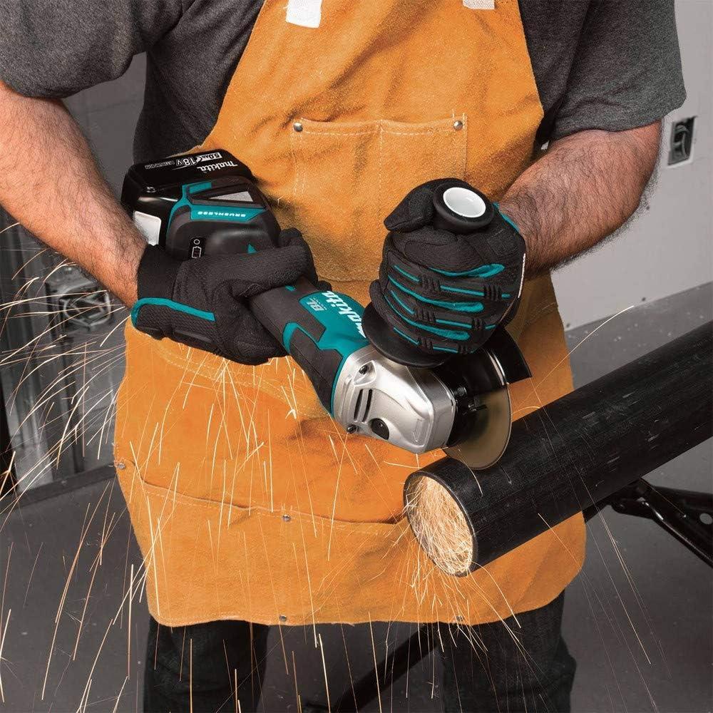 Amoladora Angular Makita XAG11T 18V 5" con Kit y Freno Eléctrico