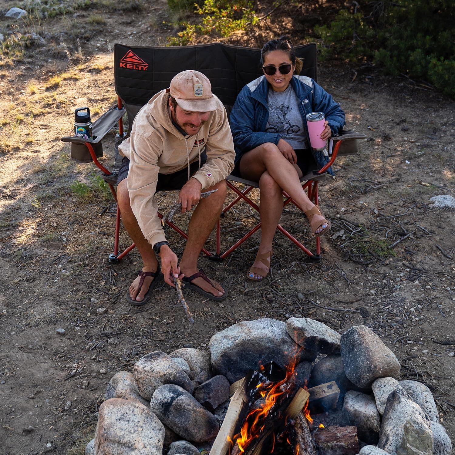 Sillón Loveseat Camping Kelty, 2 Personas, Plegable, Lago Profundo