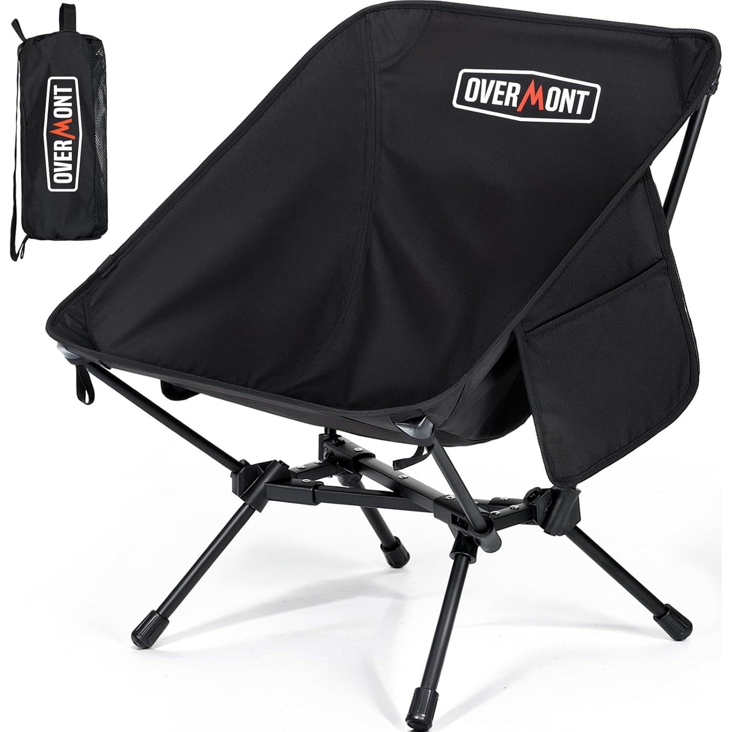 Silla de Camping Plegable Overmont OM-LMC-1 - Ultraligera