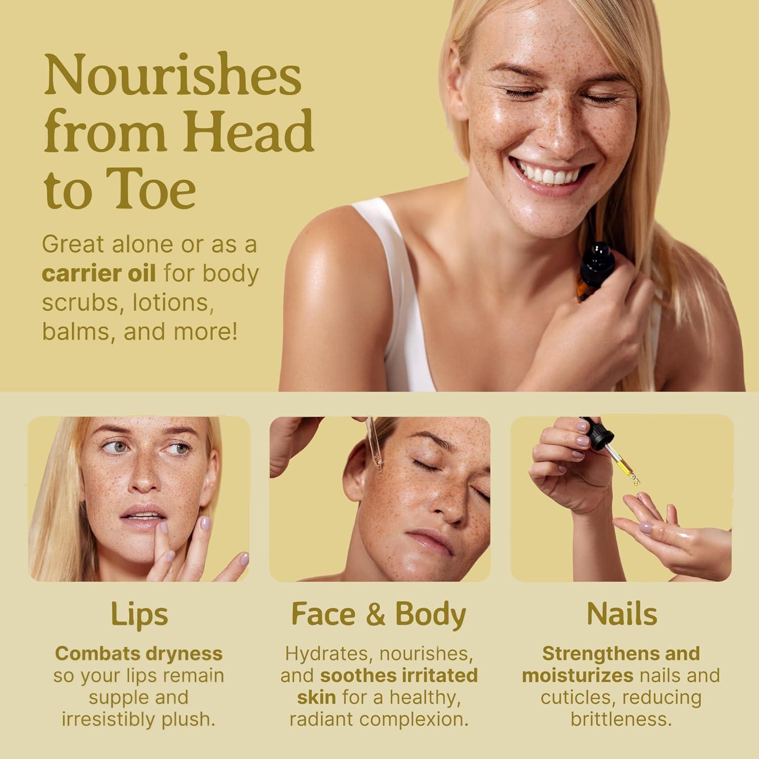 Aceite de Jojoba Orgánico Bella Terra 118ml - Prensado en Frío