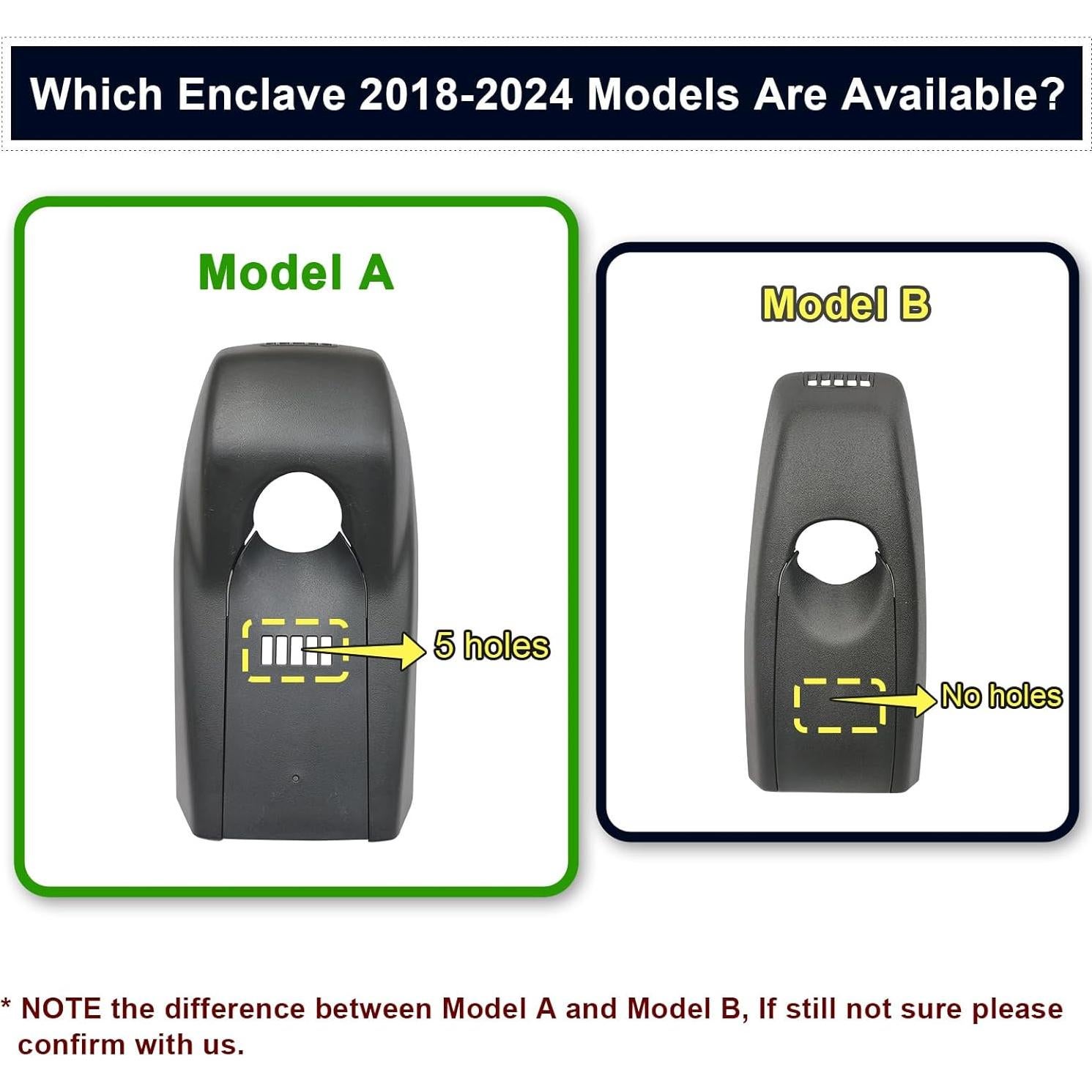 Cámara Dash 4K Mangoal para Buick Enclave 2018-2024 Modelo A