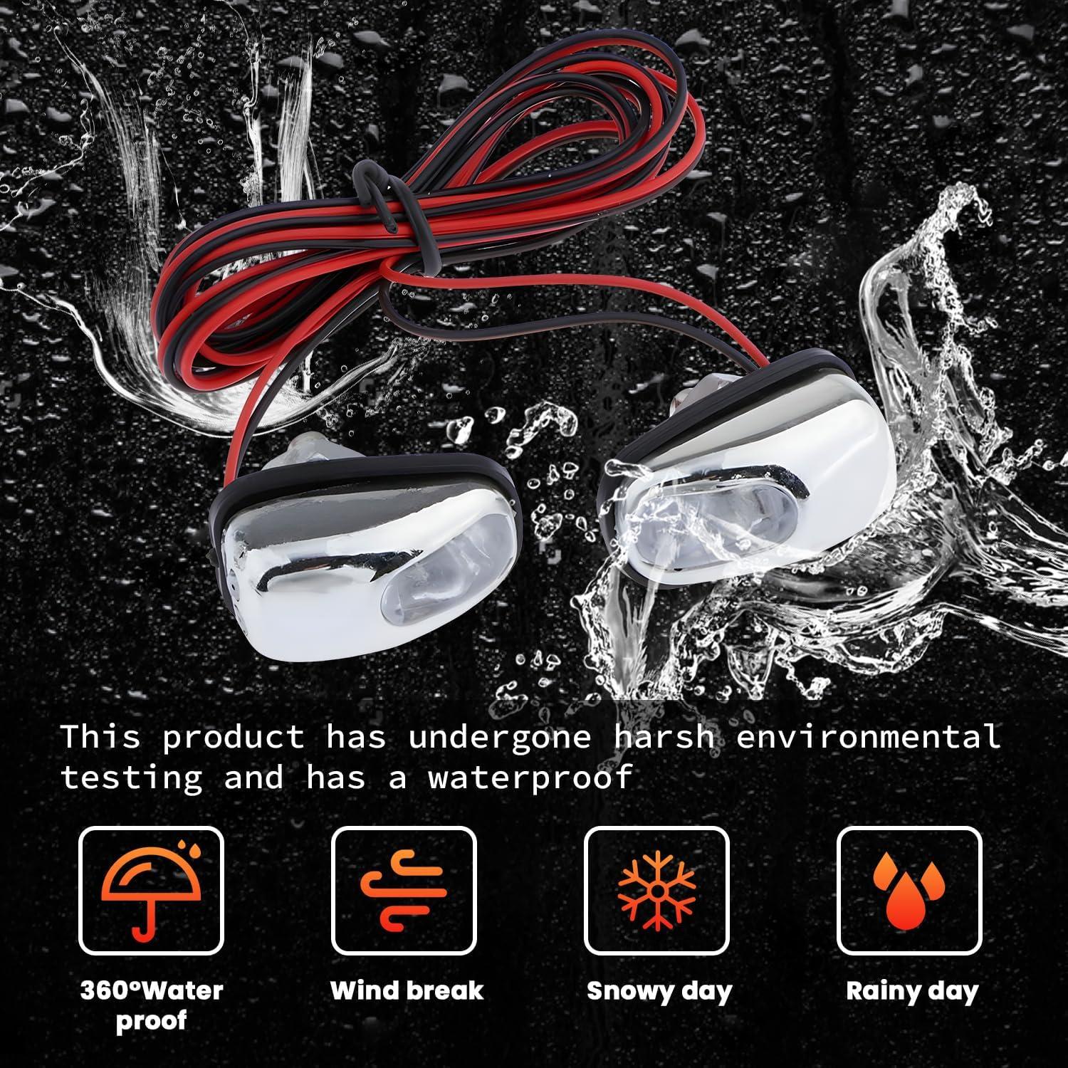 Luz LED de Limpiaparabrisas Zcargel 12V Universal Frontal