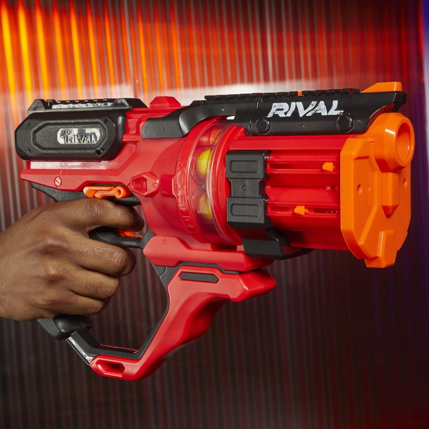 Blaster Nerf Rival Roundhouse XX-1500 Rojo - 15 Rondas