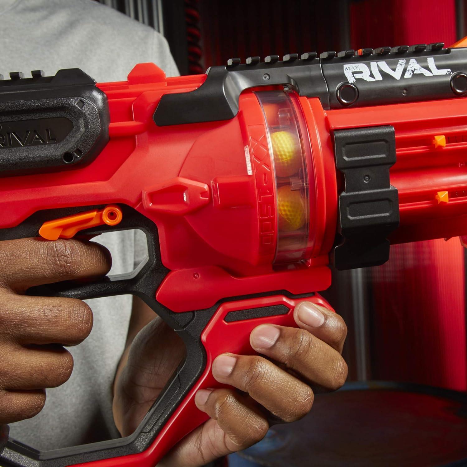 Blaster Nerf Rival Roundhouse XX-1500 Rojo - 15 Rondas