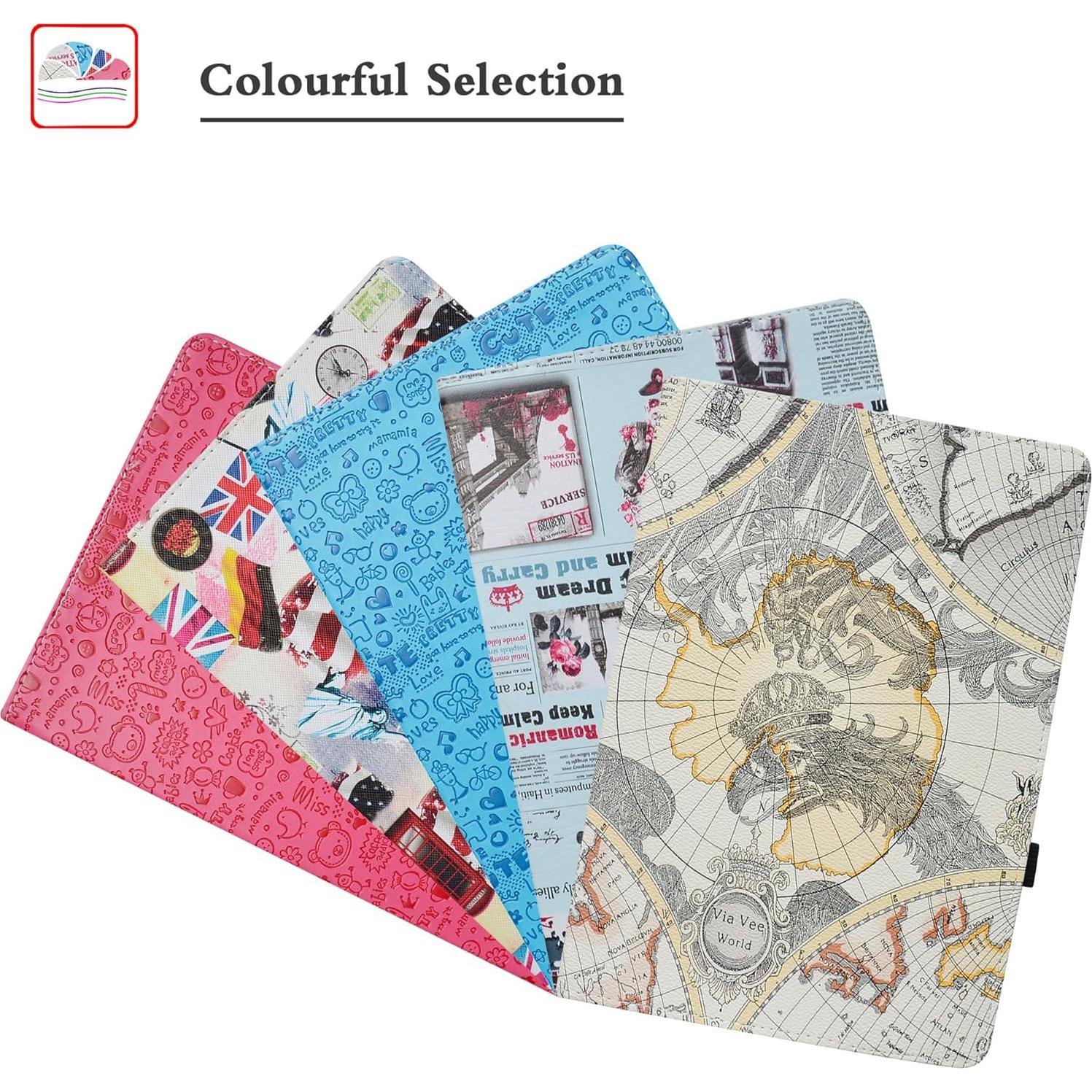 Funda Rotatoria Bige para Alcatel Joy Tab 8" - Azul