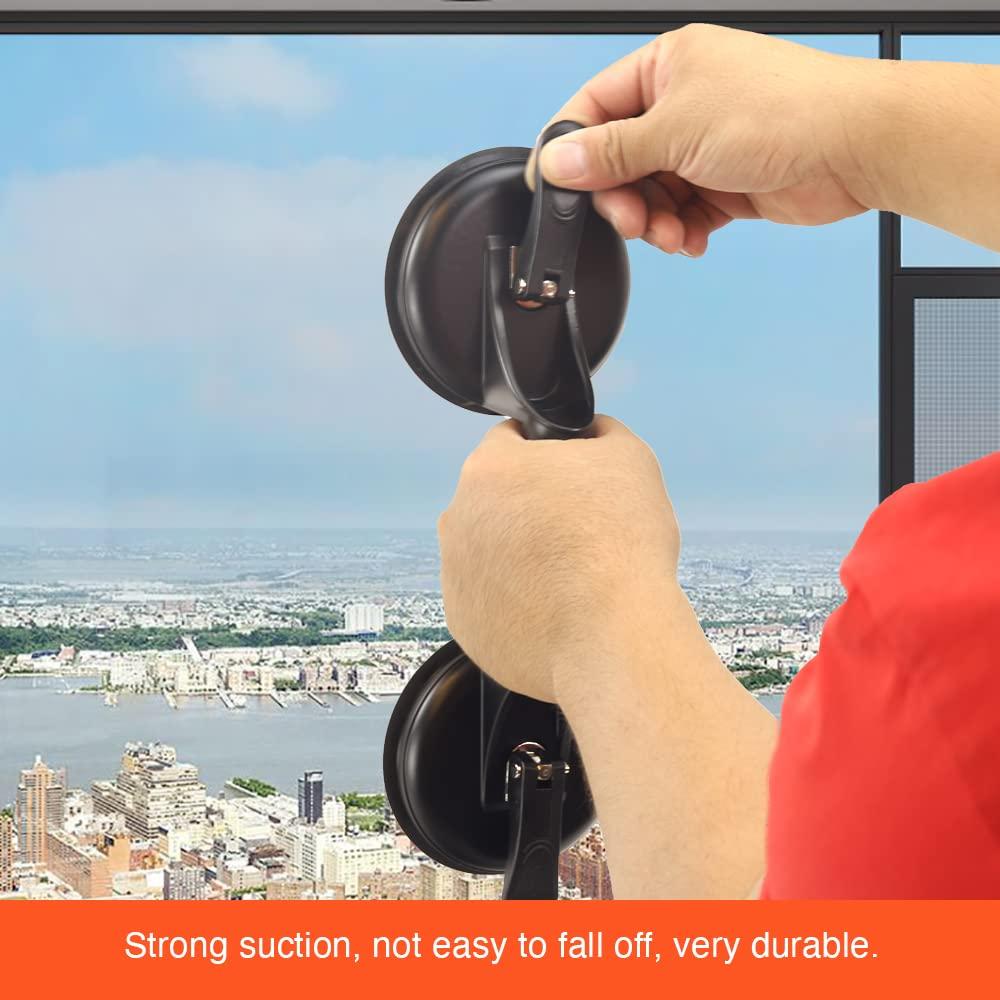 2 Ventosas de Aluminio Genubi para Cristales y Azulejos