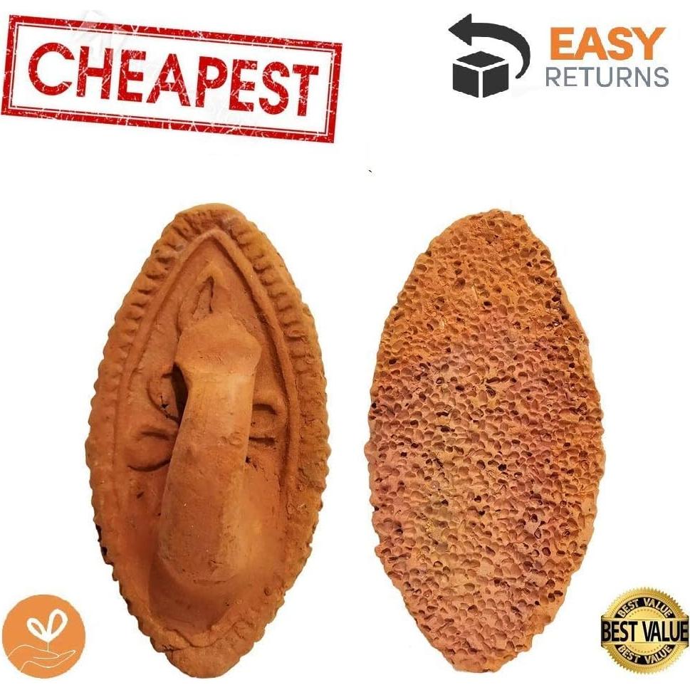 Piedra Pómez Natural Cosynee 12.7x6.35cm Exfoliador de Pies