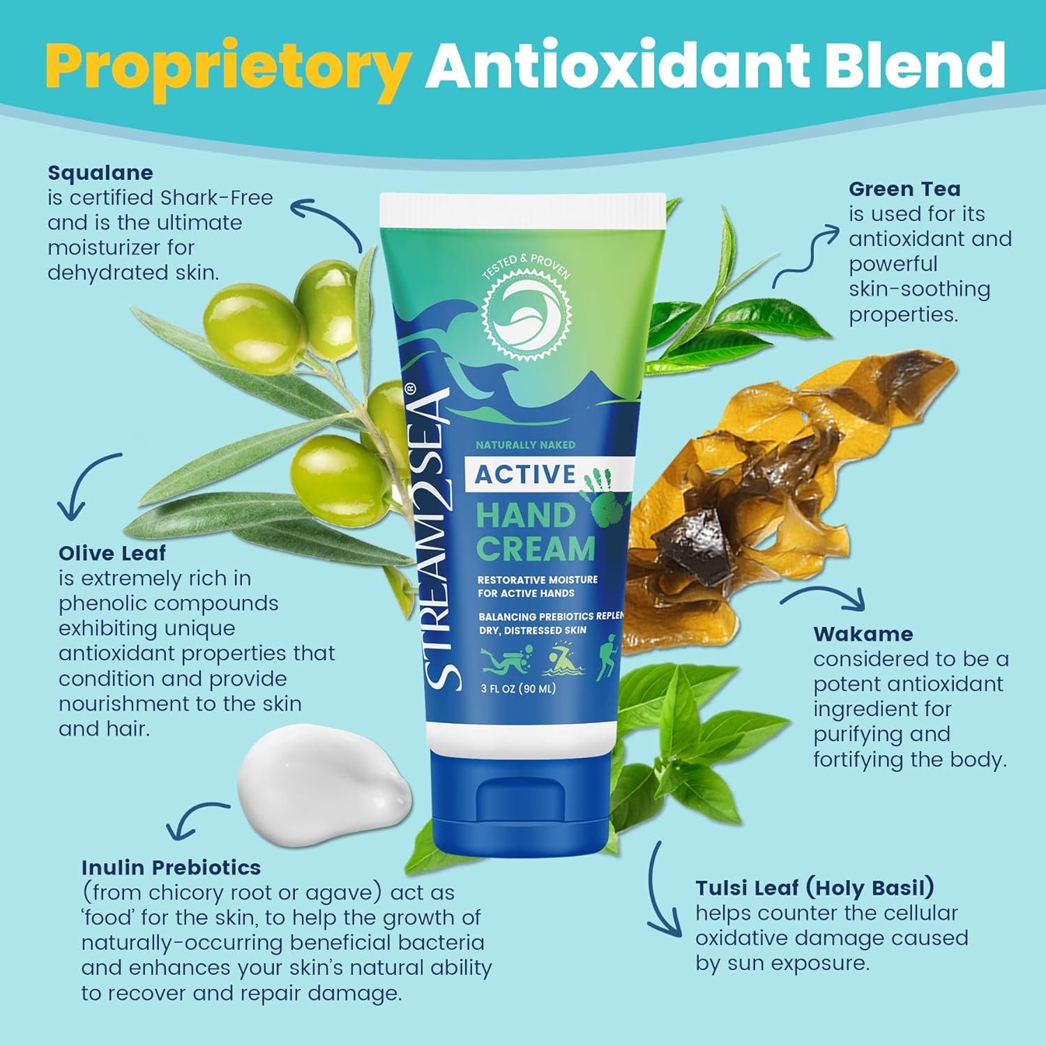 Crema de Manos Reparadora Stream 2 Sea Lavanda Menta 88.72 ml