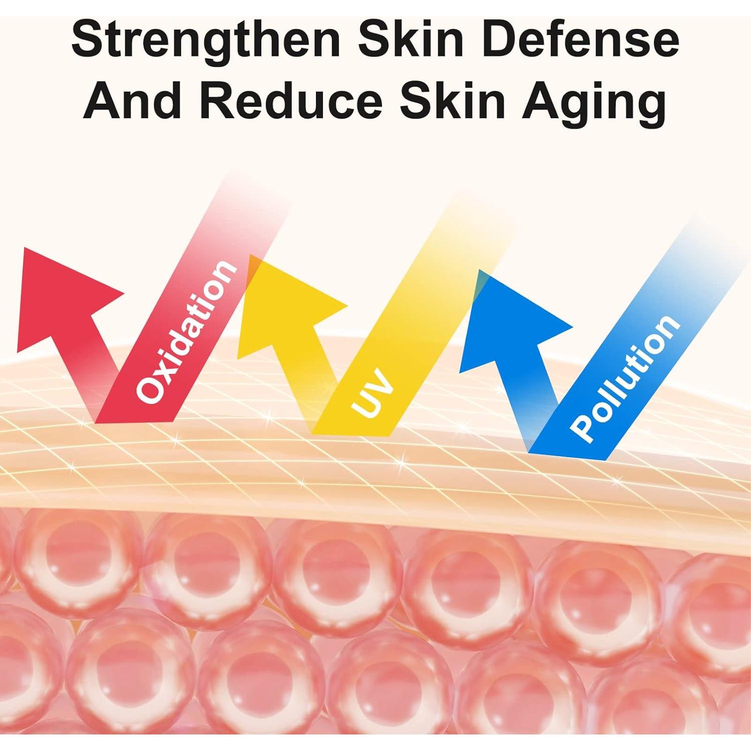 Suero Facial Vitamina C 20% ELBBUB con Ácido Hialurónico