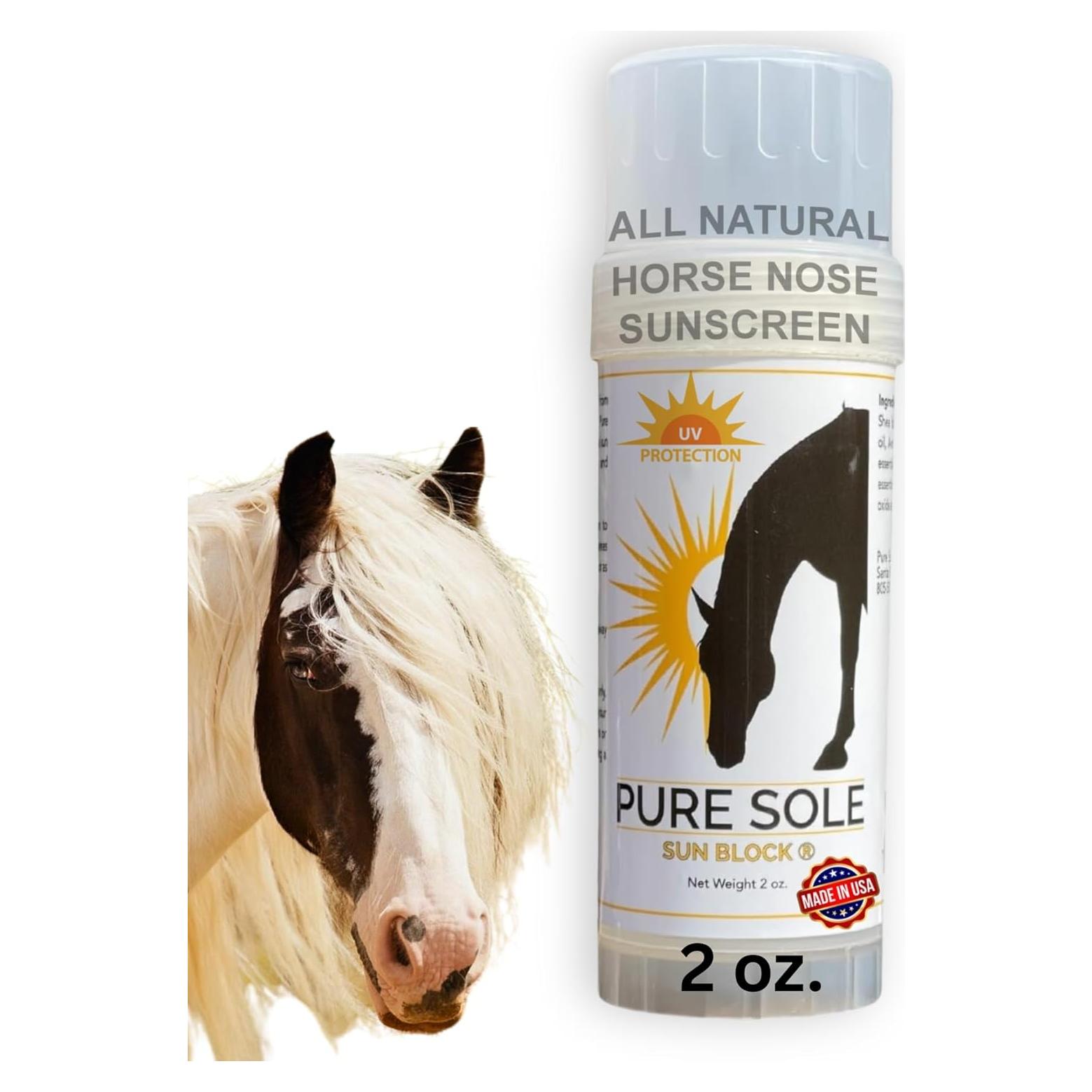 Protector Solar Natural para Caballos Pure Sole 56.7 g