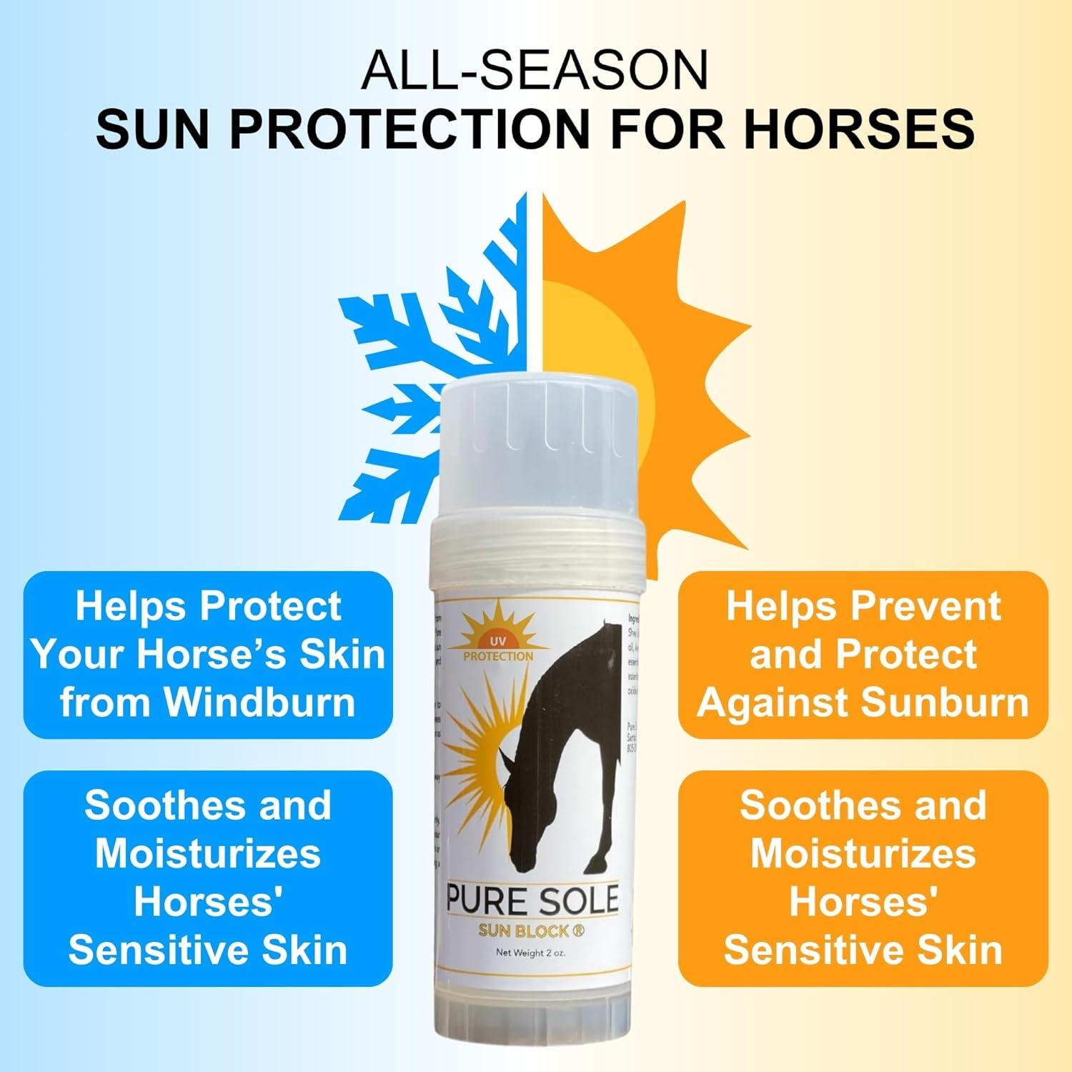Protector Solar Natural para Caballos Pure Sole 56.7 g