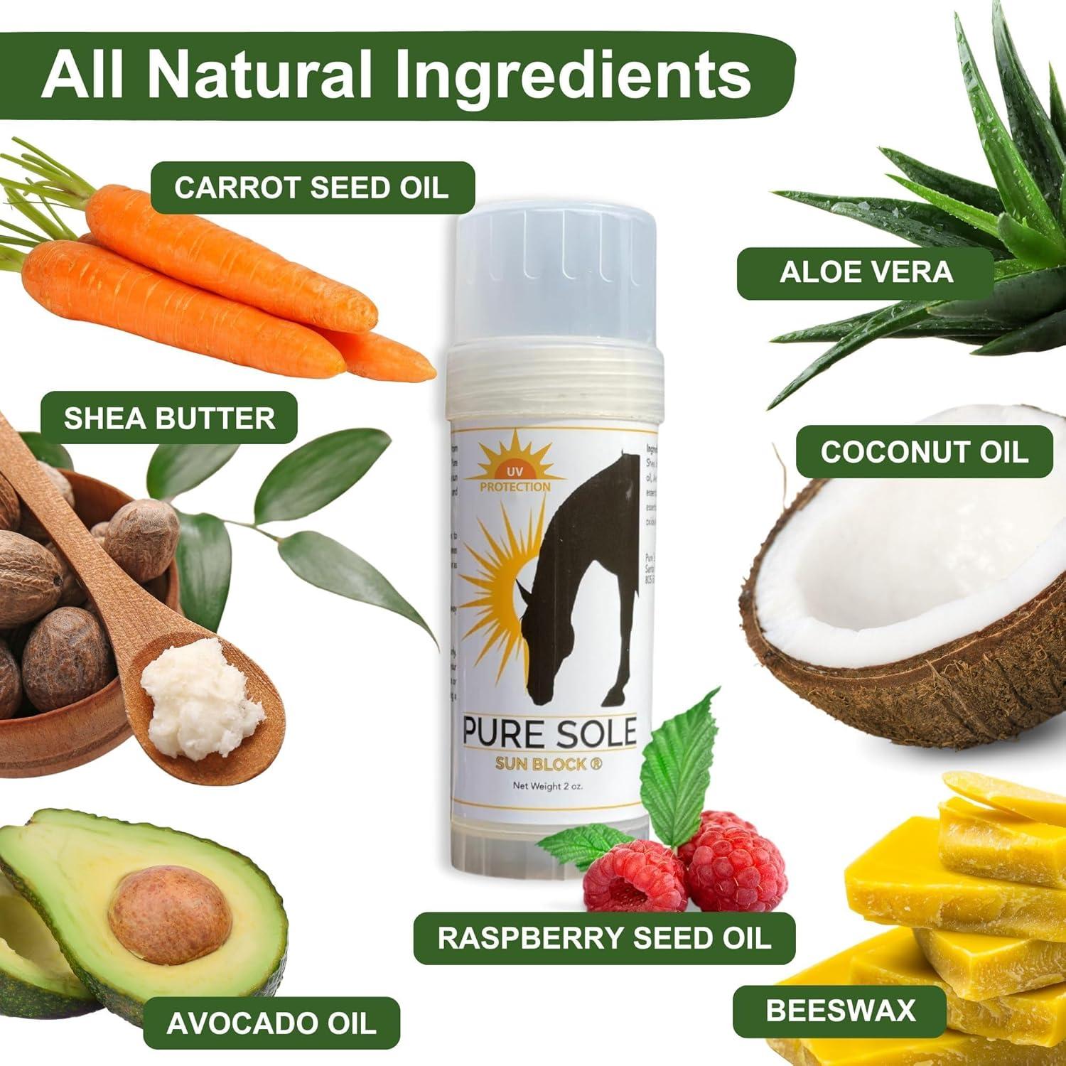 Protector Solar Natural para Caballos Pure Sole 56.7 g