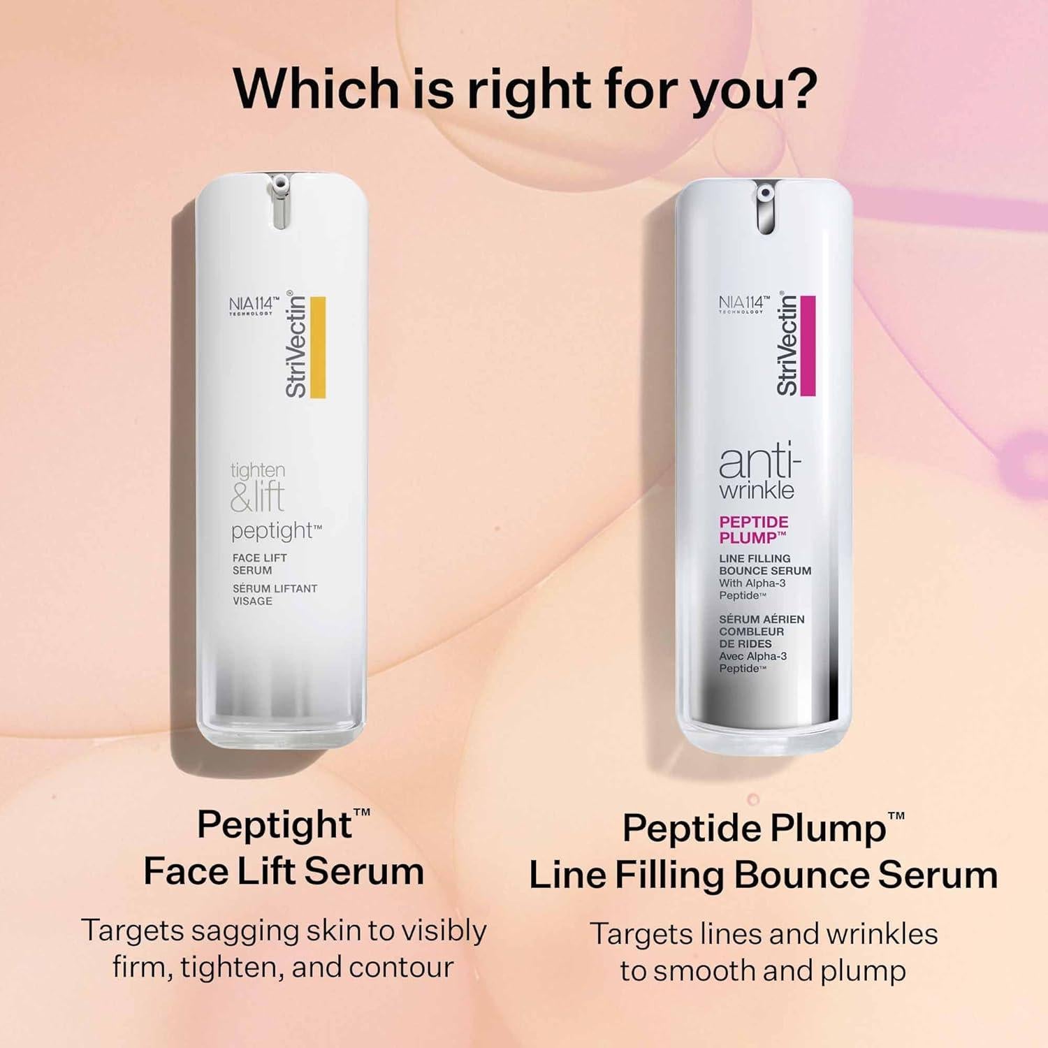 Sérum Afirmante StriVectin Peptight 136g para Arrugas