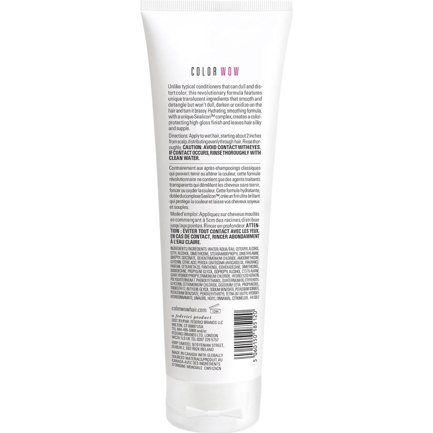 Acondicionador COLOR WOW 248 ml para Cabello Grueso y Rizado