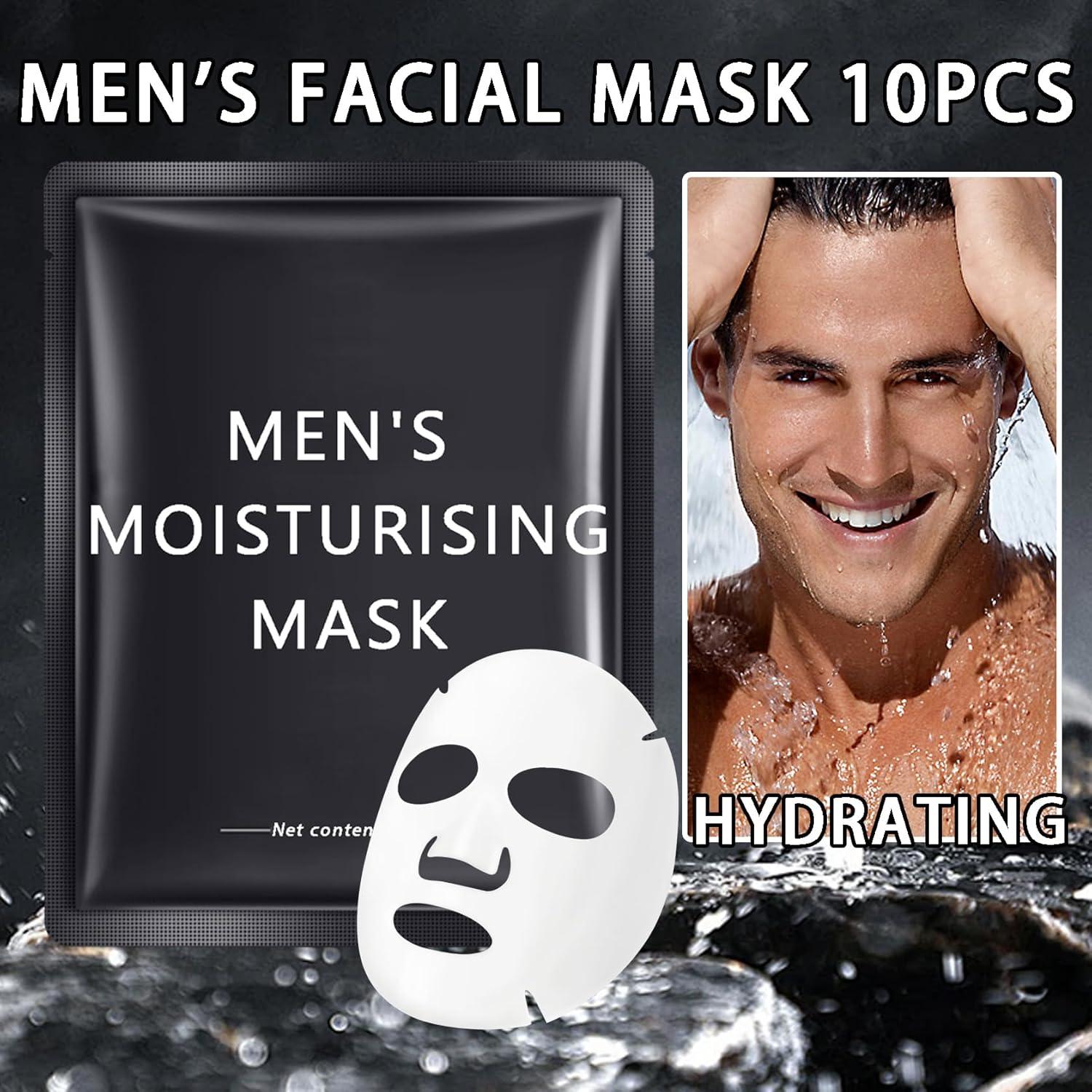 Mascarillas Faciales Hidratantes 10PCS LJYBoBin - Control de Aceite