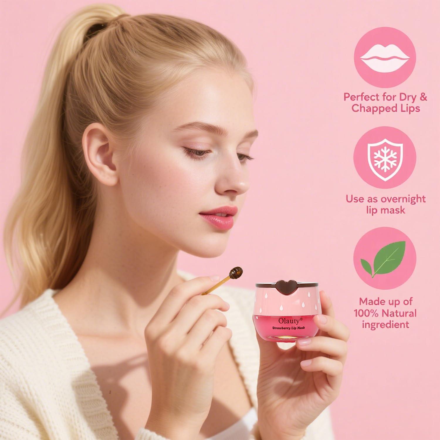 Bálsamo Labial Hidratante Eakroo - 10 PCS Miel y Frutas