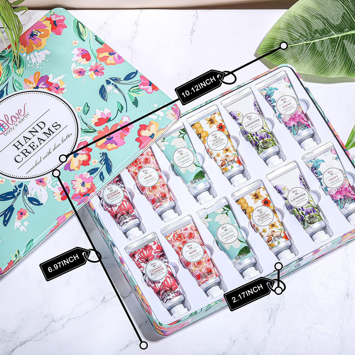 Set de Crema de Manos Body & Earth 12 Piezas Manteca de Karité