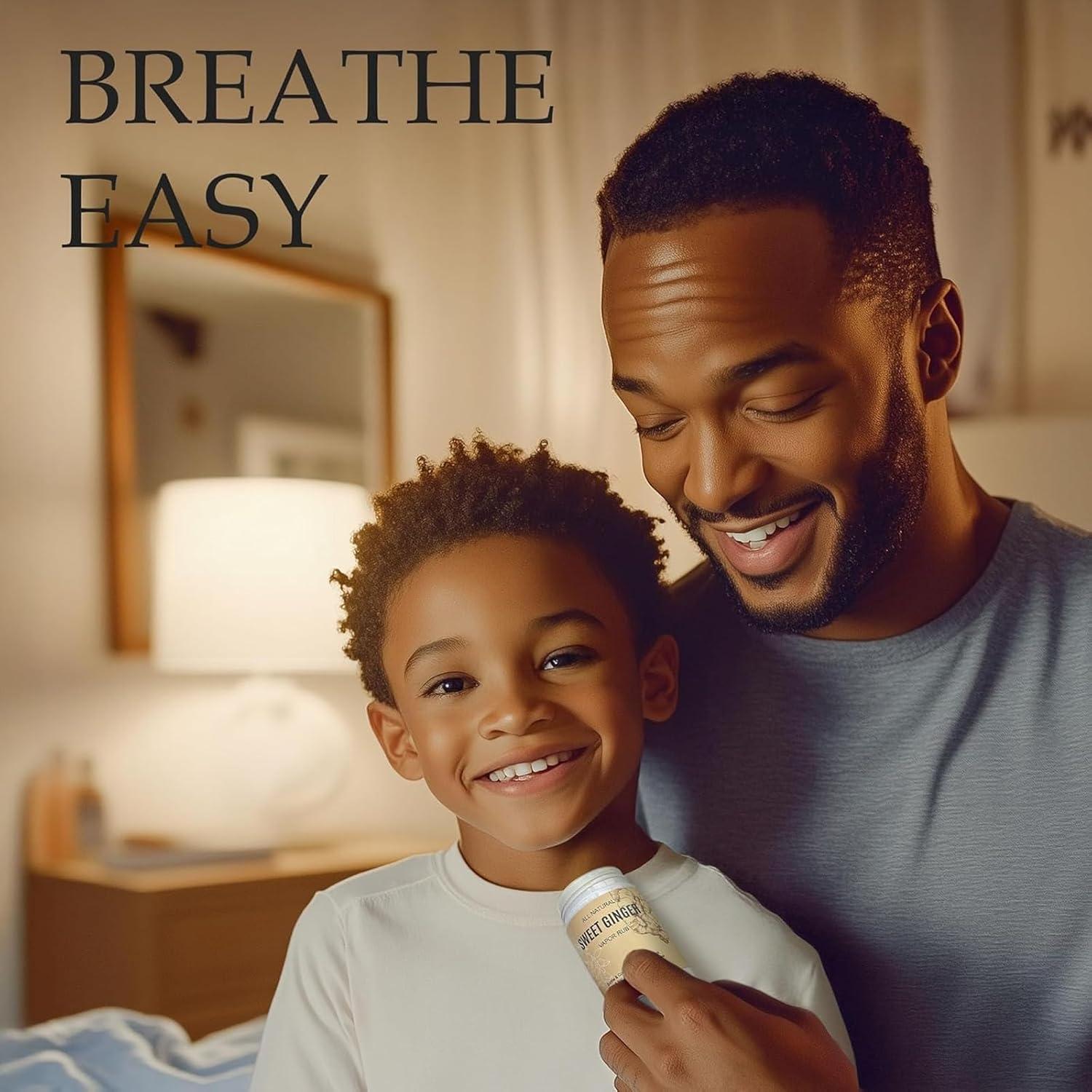 Bálsamo de Vapor Natural FITactic - Jengibre y Menta 2pcs