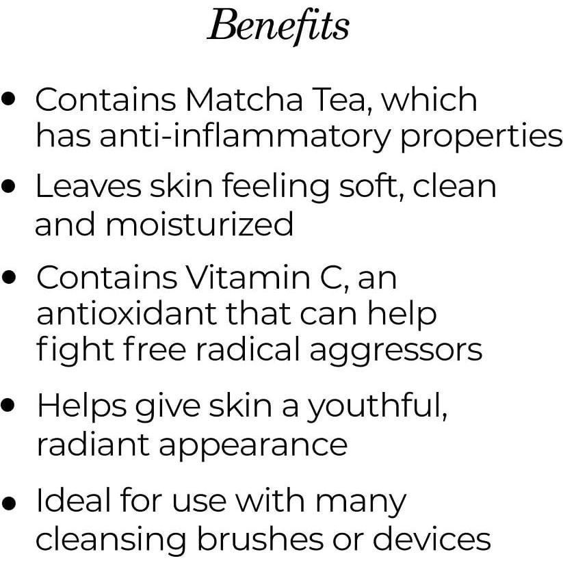 Limpiador Facial Hidratante NassifMD 177 ml con Matcha