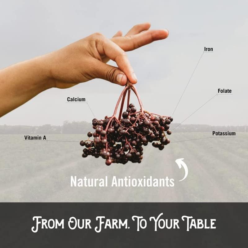 Gomitas de Saúco Orgánicas Norm's Farms - Inmunidad Diaria 60 Unidades