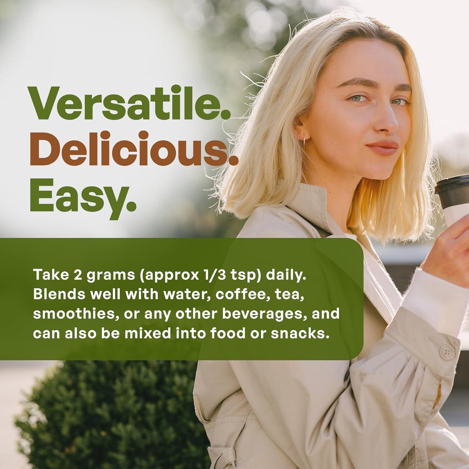 Go Nutra Polvo de Hongo Chaga 113g | Extracto 10:1 | 30% Polisacáridos