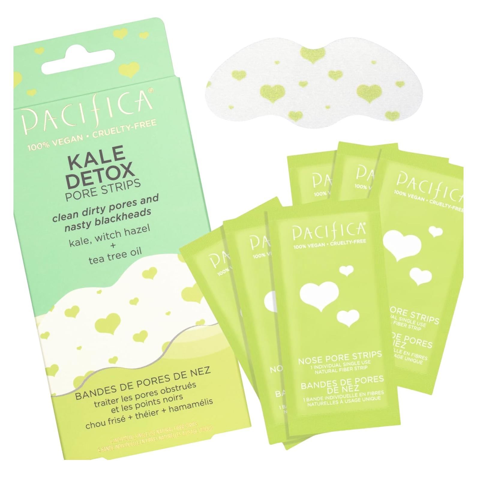 Tiras Detox para Puntos Negros Pacifica - 6 Unidades