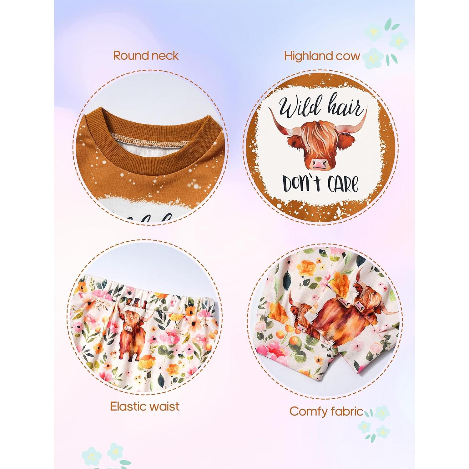 Conjunto de Sudadera y Pantalones para Niña ADIFUN 6-12 Meses