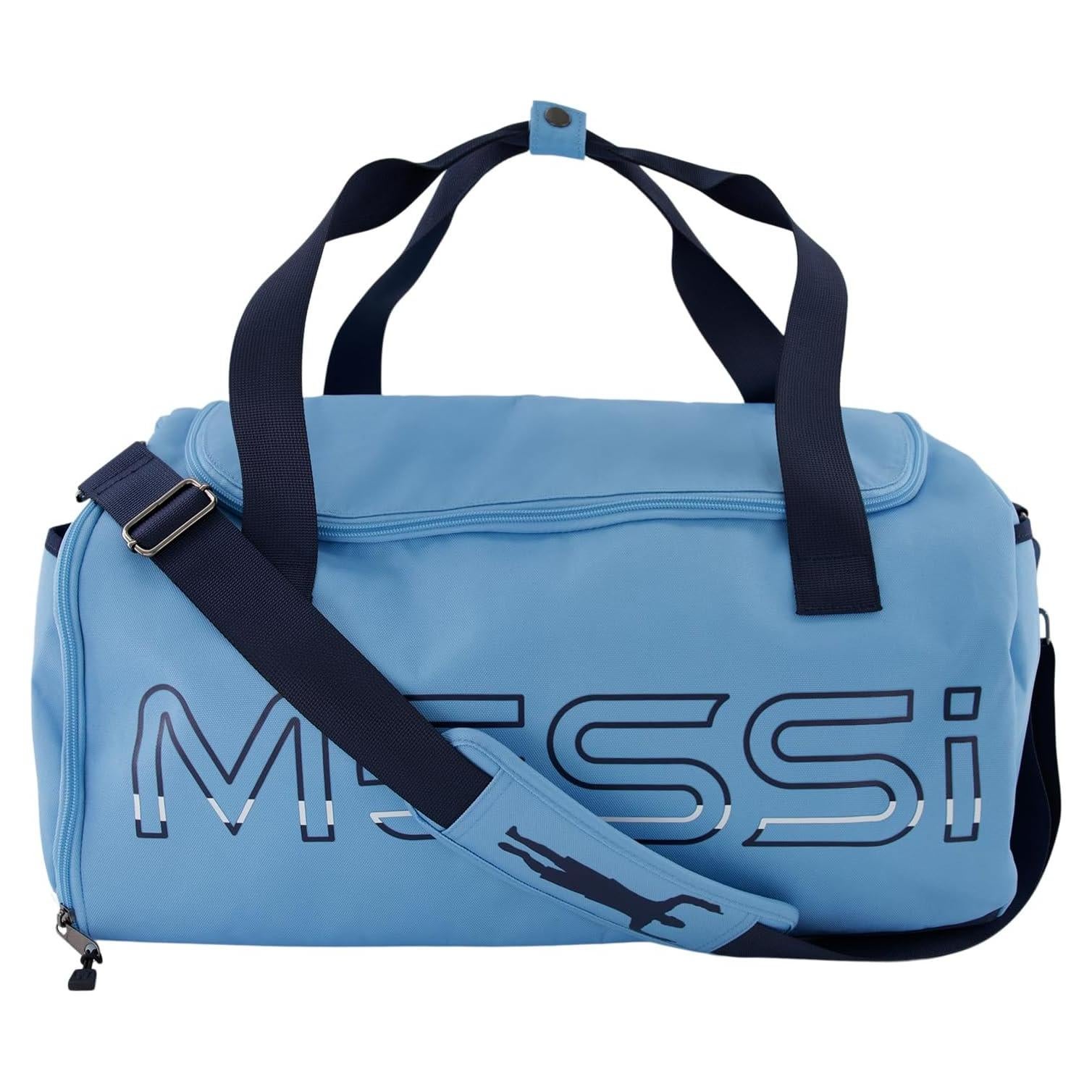 Bolso de Viaje Messi Azul Argentina - Tamaño Único, Duradero y Espacioso