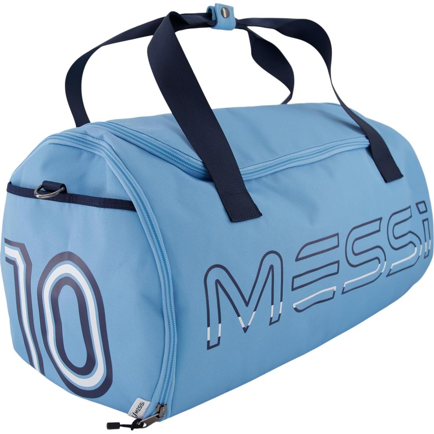 Bolso de Viaje Messi Azul Argentina - Tamaño Único, Duradero y Espacioso