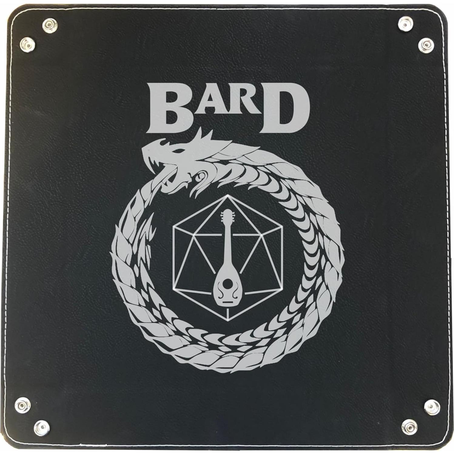 Bandeja de Dados D&D PrecisionNC Cuero Sintético Negro 32.7cm